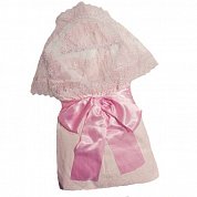 "МоёДитё" комплект на выписку в мешочке из 6 предметов розовый Т119-2С (весна-осень) "Вербена"