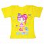 Футболка на девочку жёлтая