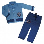 "МоёДитё" костюм из 2-х предметов "Пираты" синий "Лотос"